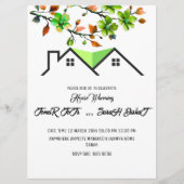 Invitation Editable House Warming Invitation, House Warming P (Devant)