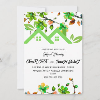 Invitation Editable House Warming Invitation, House Warming P