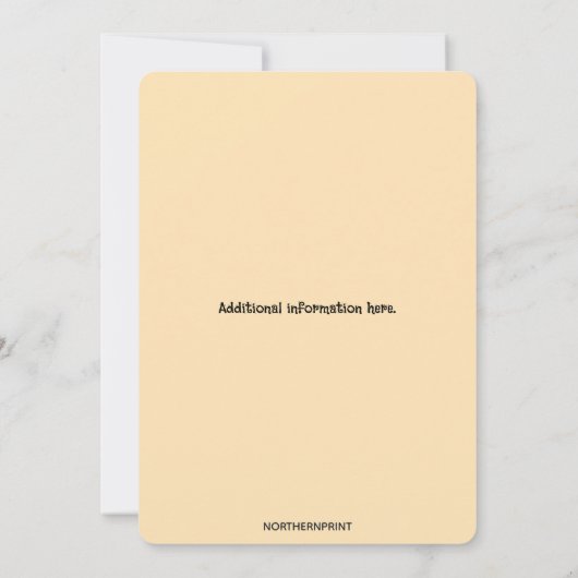 Invitation Editable Landscape Lake and Trees (Dos)