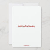 Invitation Editable Leaves and Swirls (Dos)