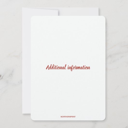 Invitation Editable Leaves and Swirls (Dos)