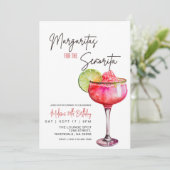 Invitation Editable Margarita Anniversaire Invitation, Margar (Debout devant)