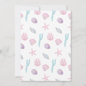 Invitation Editable Mermaid Tail 3rd Birthday Invite Glitter  (Dos)