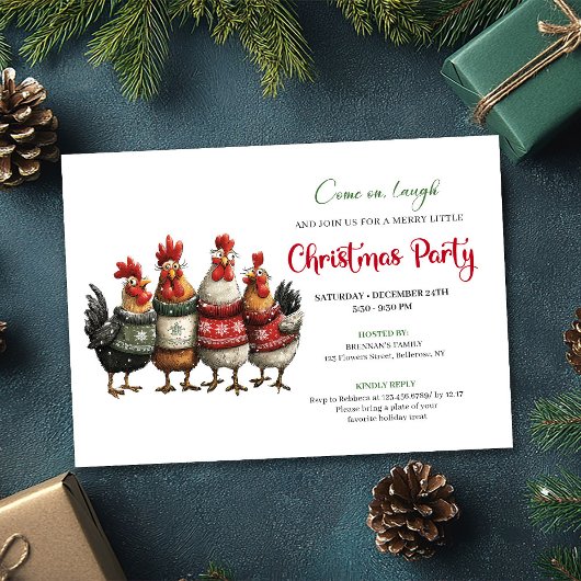 Invitation éditable pour la fête de vacances des p