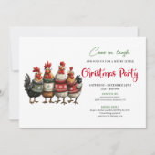 Invitation éditable pour la fête de vacances des p (Devant)