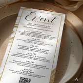 Invitation Editable Recognition Event Program