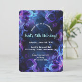 Invitation Editable Smoky  (Debout devant)