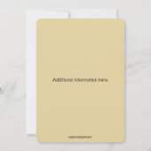 Invitation Editable Tree and Green Leaves (Dos)