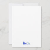 Invitation Édition Esprit : Cosmos Save The Date (Dos)