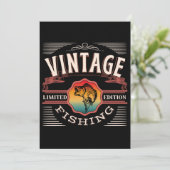 INVITATION ÉDITION LIMITÉE PÊCHE VINTAGE (Debout devant)
