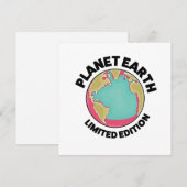 Invitation Édition limitée Planet Earth (Devant / Derrière)