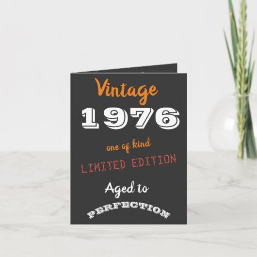 Invitation Édition limitée Vintage 19XX – thème rétro (Devant)