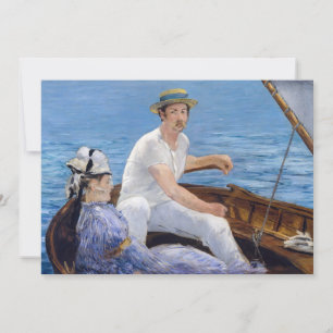 Invitation Edouard Manet - Bateau
