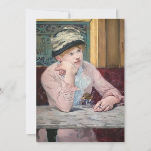 Invitation Edouard Manet - Eau-de-vie de Prune (Devant)