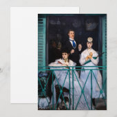 Invitation Edouard Manet - Le Balcon / Le Balcon (Devant / Derrière)