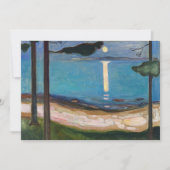 Invitation Edvard Munch - Lune (Devant)