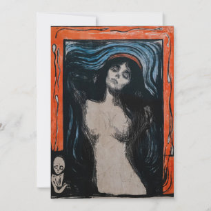 Invitation Edvard Munch - Madonna Lithographie