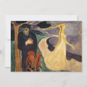 Invitation Edvard Munch - Séparation