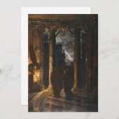 Invitation Edward Poynter - Les Ides de mars (Devant / Derrière)