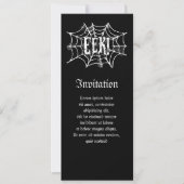 Invitation EEK Cobweb (Devant)