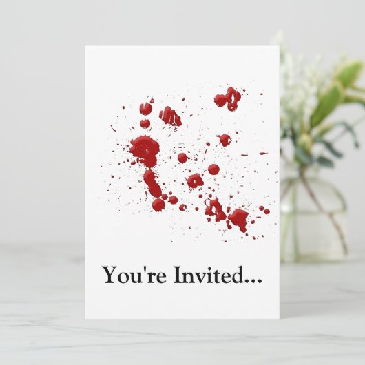 Invitation Eew, c'est ce sang sur ton (Debout devant)