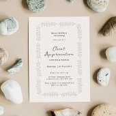Invitation Effet Letterpress Client Appréciation Business