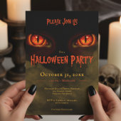 Invitation Éffrayant Eyes Evil Adulte Halloween Party