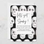 Invitation Effrayant Faisons-nous Épouvantable | Fête d'Hallo (Devant)