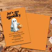 Invitation Éffrayant, fête d'Halloween