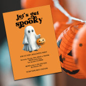 Invitation Éffrayant, fête d'Halloween