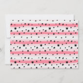 Invitation ÉFFRAYANT ! Filles Halloween 1er Anniversaire Phot (Dos)