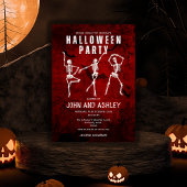 Invitation Éffrayant Gothique Moderne Adulte Halloween Costum