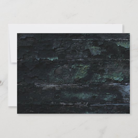 Invitation Éffrayant Grim Reaper Halloween Party (Dos)