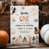 Invitation Éffrayant | Halloween 1er anniversaire