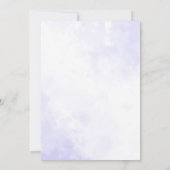 Invitation Éffrayant Halloween Cute Ghost 4e fête d'anniversa (Dos)