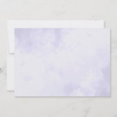 Invitation Éffrayant Halloween Cute Ghost 4ème anniversaire P (Dos)