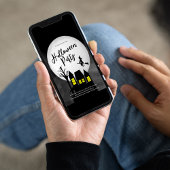 Invitation Éffrayant Haunted House Halloween fête personnalis