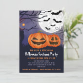 Invitation Éffrayant Jack O'Lantern Halloween Costume pour en (Debout devant)