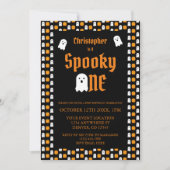 Invitation Éffrayant un 1er anniversaire (Devant)