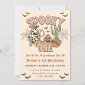 Invitation Éffrayant Un 1er anniversaire Parti occidental (Devant)