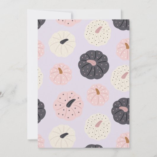 Invitation Éffrayant Un Boho Halloween Ghost 1er Anniversaire (Dos)