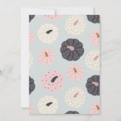 Invitation Éffrayant Un Boho Halloween Ghost 1er Anniversaire (Dos)