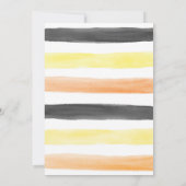 Invitation Éffrayant Un Fantôme Citrouille Halloween Premier  (Dos)