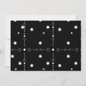 Invitation Éffrayant Une fête d'anniversaire d'Halloween (Dos)