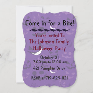 Invitation éffrayante