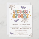 Invitation Éffrayante à la fête d'Halloween (Devant)