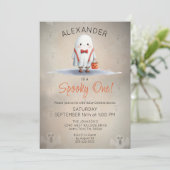 Invitation éffrayante à une fête d'anniversaire (Debout devant)