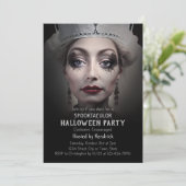 Invitation Éffrayante Princesse Halloween Costume Party (Debout devant)
