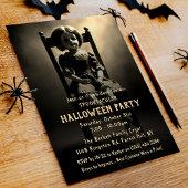 Invitation Éffrayante soirée d'Halloween de poupée Déplaisant
