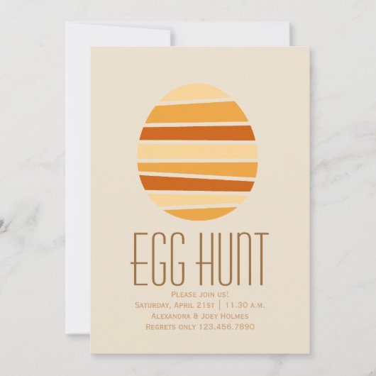 Invitation Eggstravaganza (Devant)